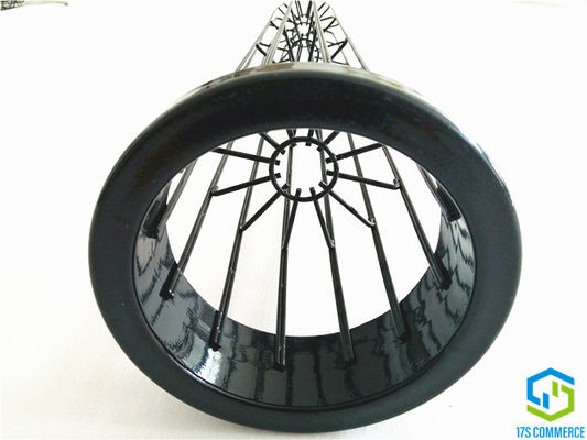 Dubbele Draad 110mm van de het Siliciumdeklaag van de Sterkooi de Plooikooi 12 van het de Kooistof van de Plooienspin de Collectorkooi