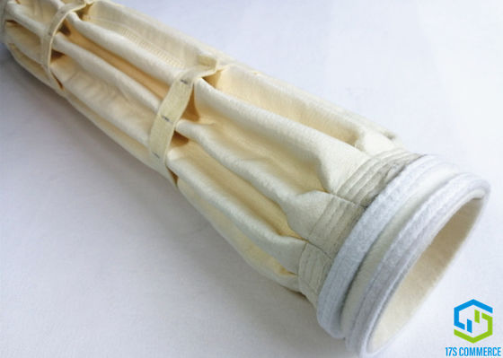 Verbindingsmanchet 12 plooide van de de Filterzak van 50 Micronaramid de Grote Oppervlakte