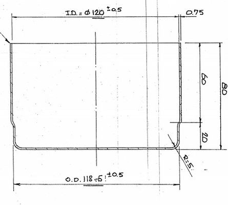 120x150mm 120x80mm de Kop van de Filterkooi