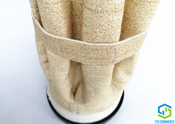 Baghouse 130mm Aramid-Filterzakken 120mm Sterkooi