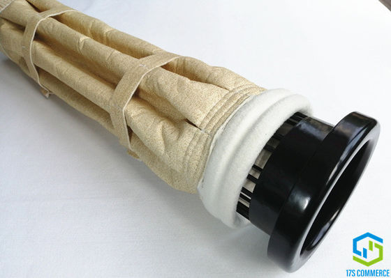 150mm Aramid van de de Filterzak van Nomex van de Filterzak het Lage Energieverbruik
