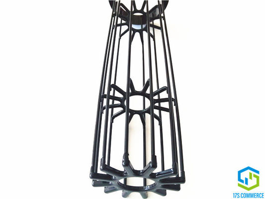 138mm het Siliciumdeklaag van 12 de Filterkooien van Plooienbaghouse