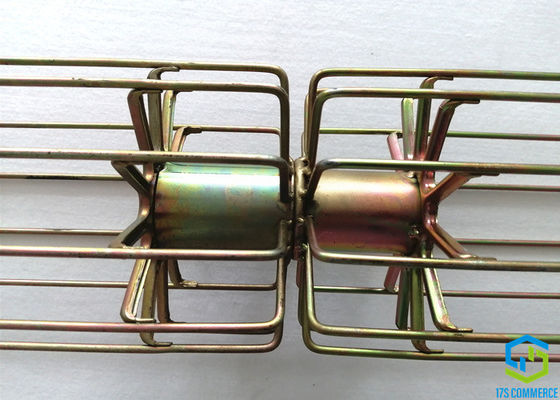 Van de de Bajonet Gezamenlijke Ster van de zinkdeklaag de Filterkooien Twee Stukken 138mm 12 Ray