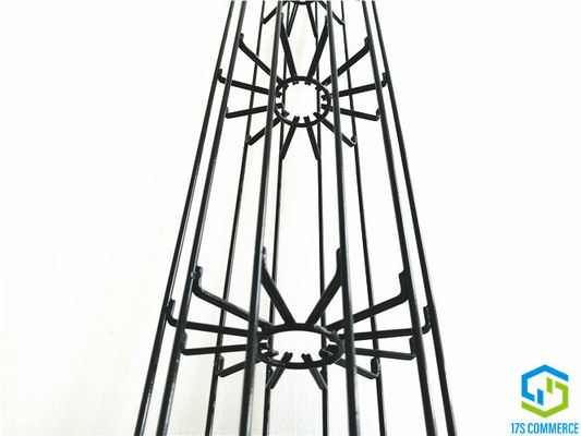 Dubbele van de de Sterfilter van de Draadspin van het de Kooisilicium van de de Deklaagplooi Kooi 120mm van de het Koolstofstaalzak van de Spinkooi het Huiskooi
