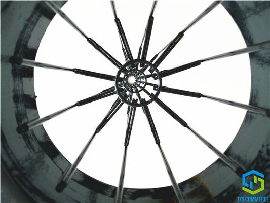 Dubbele Draadspin 138mm van het de Kooisilicium van de Sterfilter van de de Deklaagplooi Kooi 12 de Kooistof van de Plooienspin verzamelt Kooi