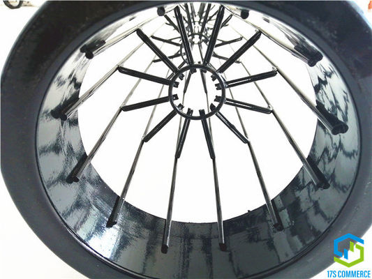 Dubbele Draadspin 138mm van het de Kooisilicium van de Sterfilter van de de Deklaagplooi Kooi 12 de Kooistof van de Plooienspin verzamelt Kooi