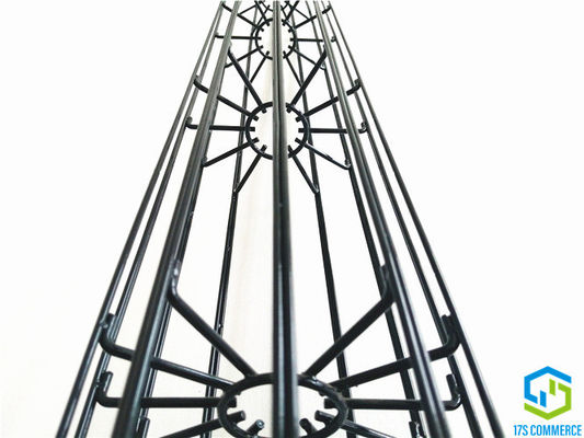 Dubbele Draad 110mm van de het Siliciumdeklaag van de Sterkooi de Plooikooi 12 van het de Kooistof van de Plooienspin de Collectorkooi