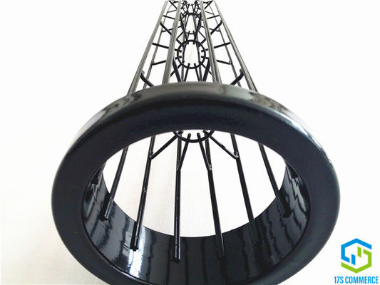 Van de de Sterfilter van de las Verticale Draad van het de Kooisilicium van de de Deklaagplooi Kooi 138mm van de het Vloeistaalzak van de Spinkooi het huiskooi