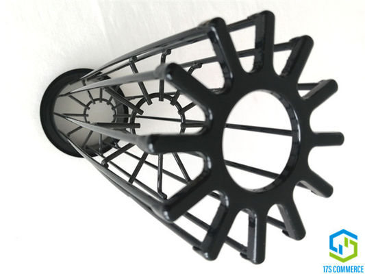 Van de de Sterfilter van de draadspin van het de Kooisilicium van de de Deklaagplooi Kooi 138mm van de het Vloeistaalzak van de Spinkooi het Huiskooi