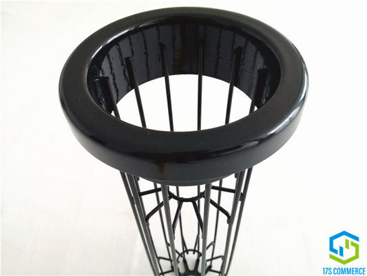 Van de de Sterfilter van de draadspin van het de Kooisilicium van de de Deklaagplooi Kooi 138mm van de het Vloeistaalzak van de Spinkooi het Huiskooi