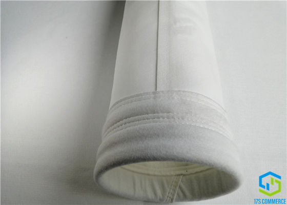 Ronde 650gsm-van de Zakkenbaghouse van de Polyesterfilter de Filterzak