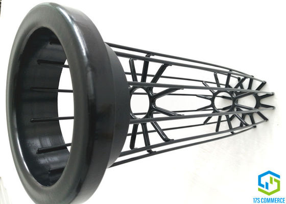 12 van de Filterkooien PTFE van Baghouse van het plooiq235 Vloeistaal de Kooi van de de Sterzak